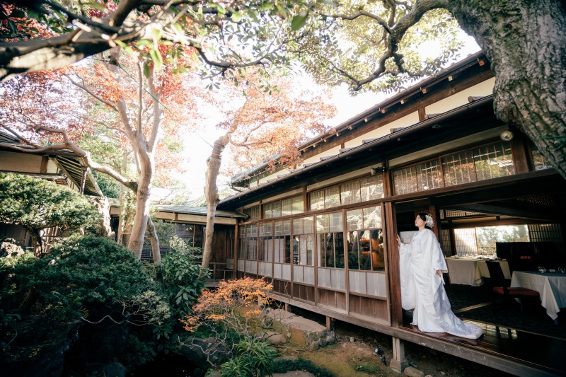 HATSUNEYA GARDEN_庭園で撮影できる