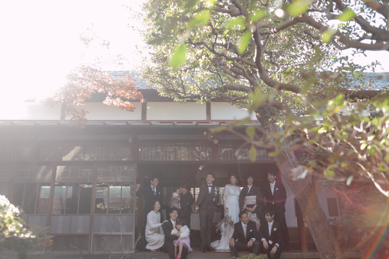 【秋|和装&洋装】洋&和どちらも着用!ご家族と温かな撮影