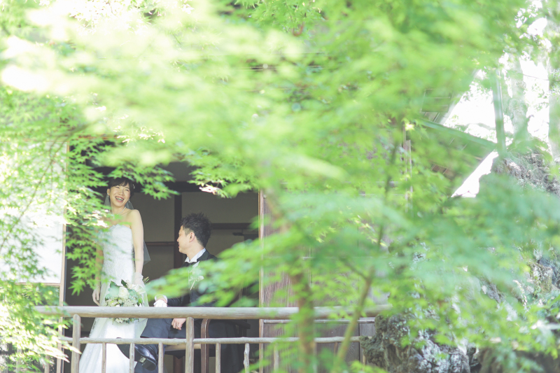 HATSUNEYA GARDEN_庭園で撮影できる