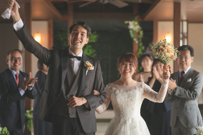 【結婚会場ならでは!挙式風の撮影】ドレス・タキシードの洋装プラン 全100カット付