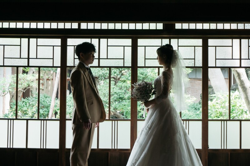 【前撮り・後撮りご希望の方へ】≪洋装≫庭園やチャペルなど館内撮影◆1.5h撮影＆データ100cut付