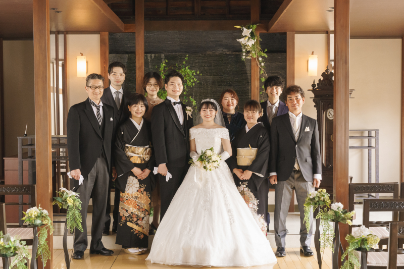 【フォト&会食プラン―洋装】本格チャペル&館内撮影1.5h◆フレンチコース6名様分|データ100カット付