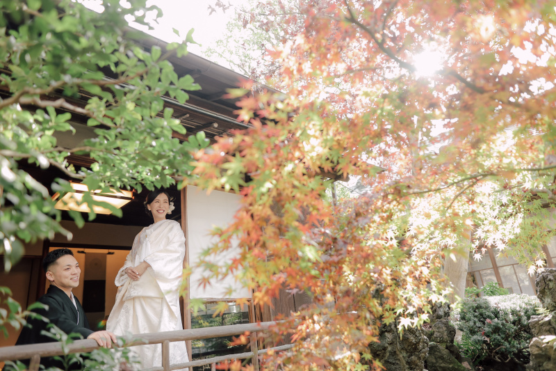 【日本家屋を全館貸切】 おふたりだけの空間でゆったりと撮影 全100カット付