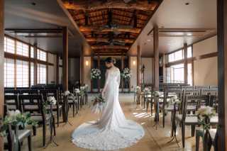 【結婚会場ならでは！挙式風の撮影】ドレス・タキシードの洋装プラン　全100カット付