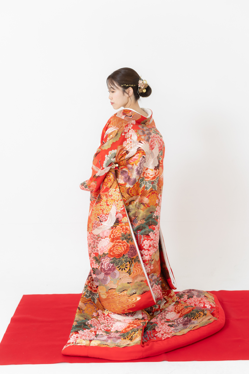 赤の色打掛