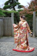 華やかな色打掛