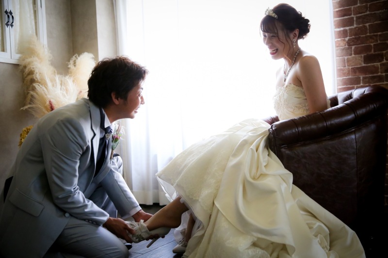 お靴にもこだわって