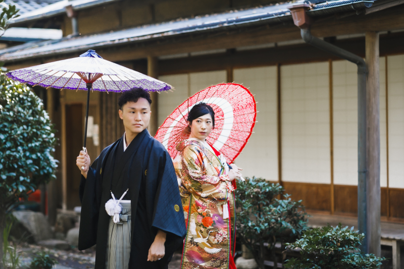 和装アイテムを入れ込んで