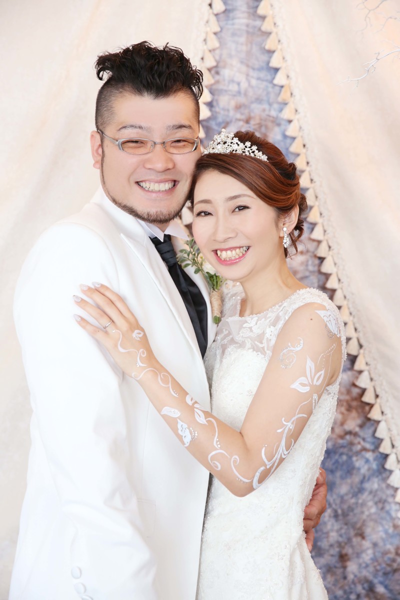 ボディアートも一緒に