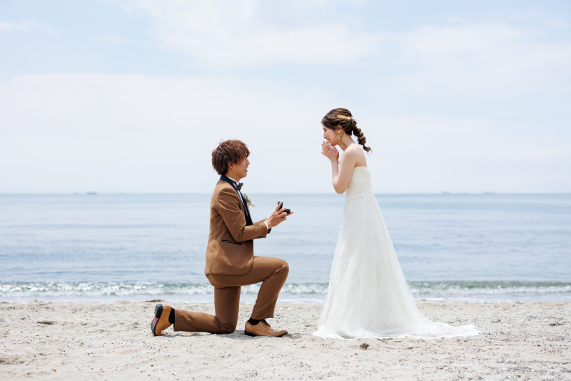 プロポーズシーン