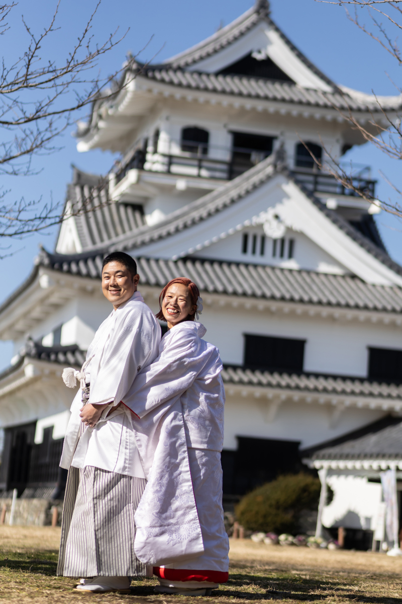 撮影地はお城！