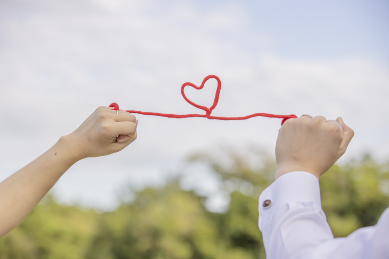 上品に可愛くお二人らしく