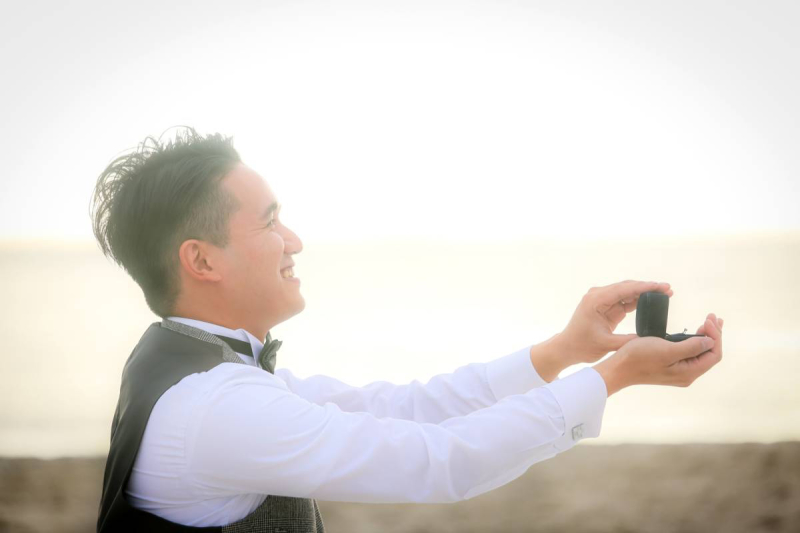 プロポーズシーン