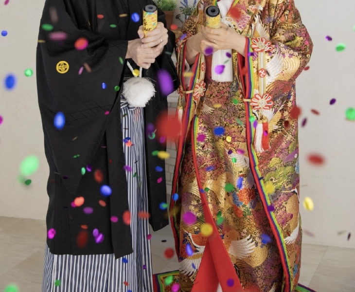 和装へ衣装チェンジ