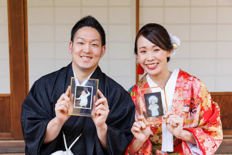 お二人の幼少期