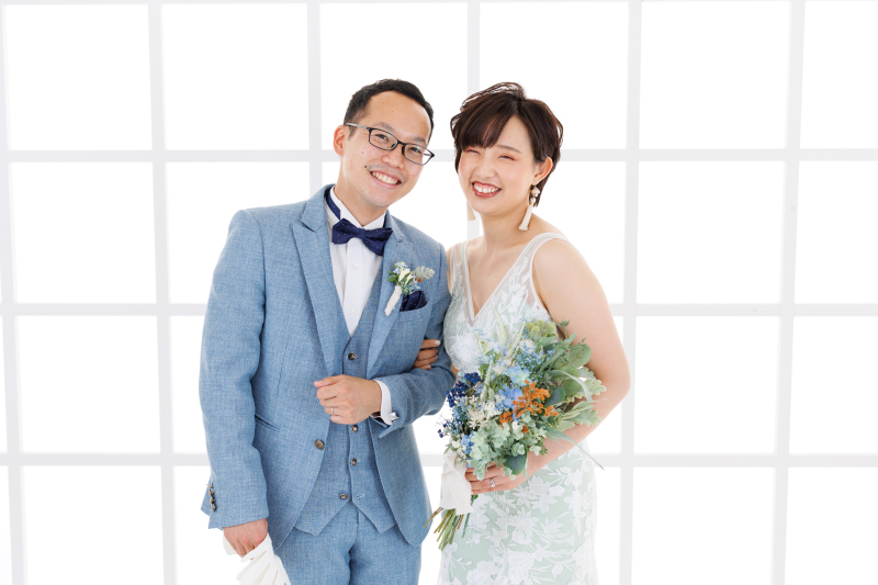 笑顔もばっちり