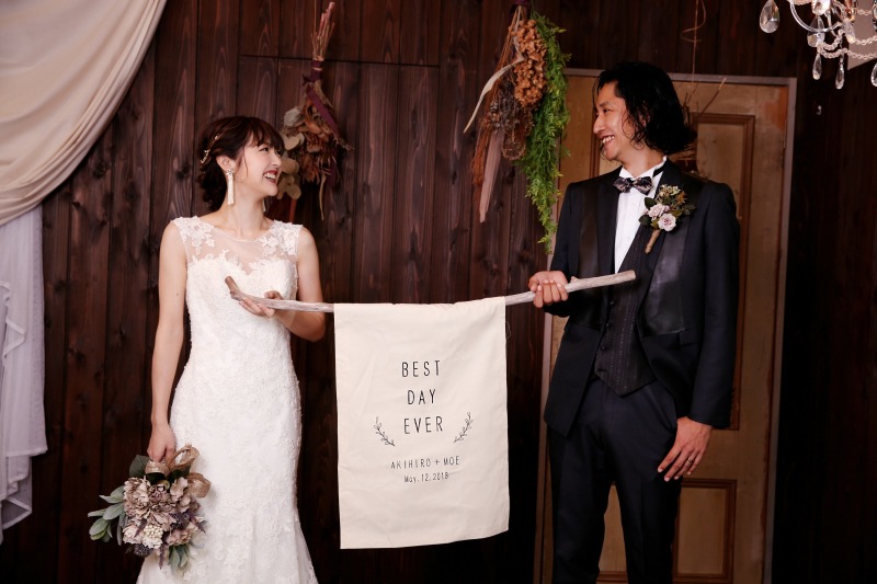 手作りフラッグ