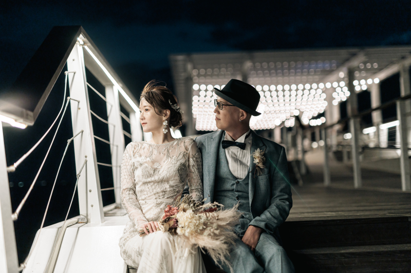 夜の海ロケーションフォト