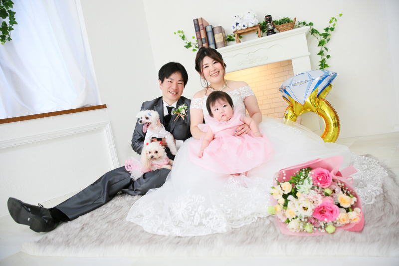 わんちゃん達も一緒に