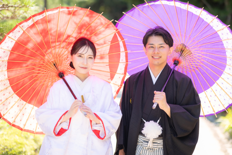 和装は見浜園で