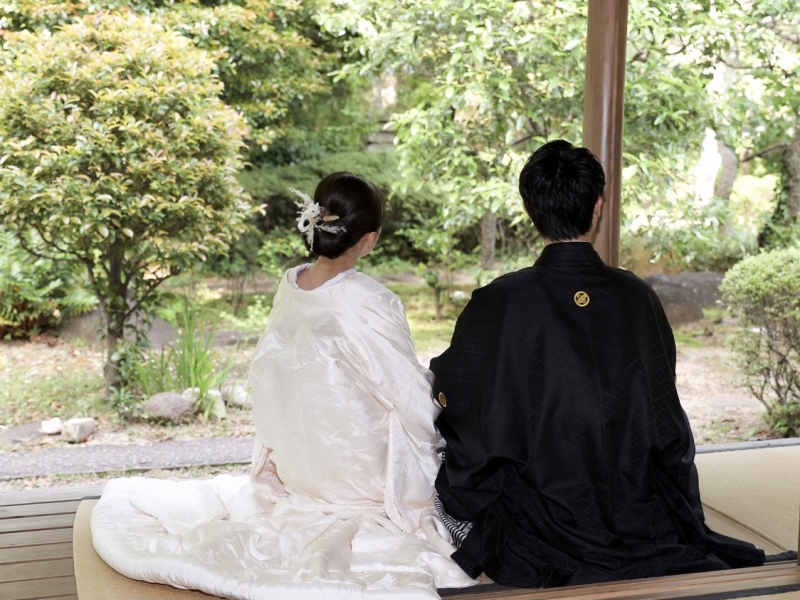 和装でお二人らしさを