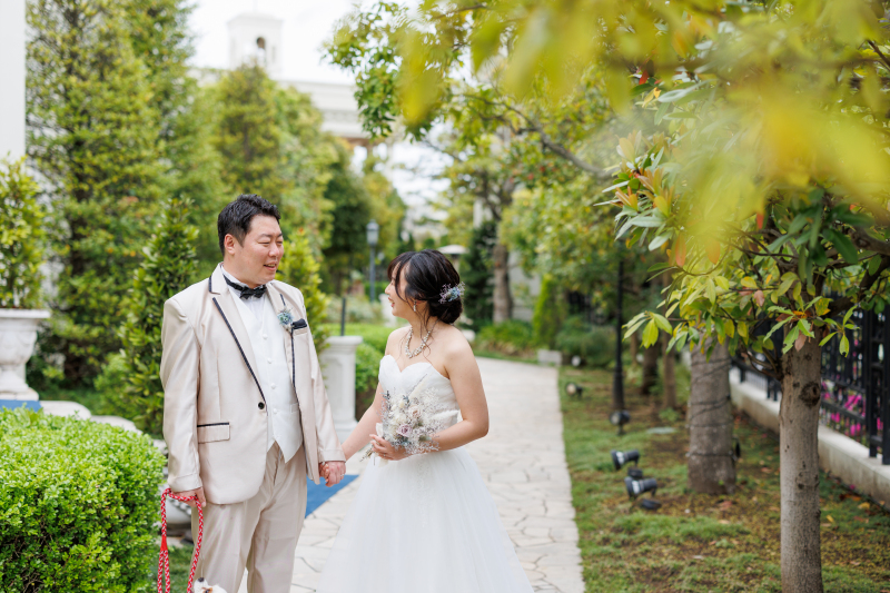 チャペルへ向かって