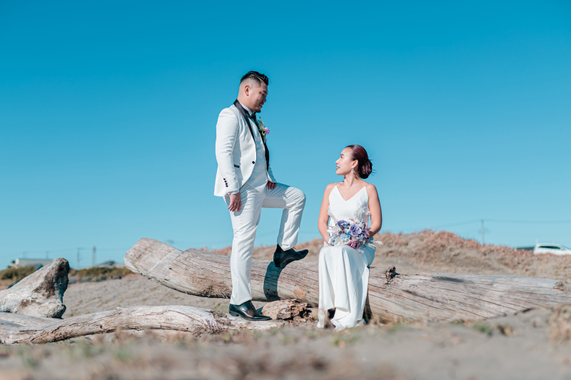 雲ひとつない青空