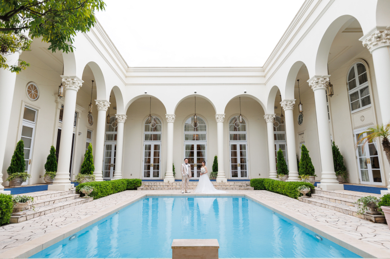 本物のチャペルで