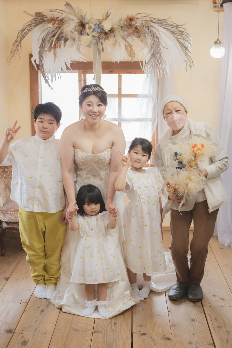 みんなの記念になる写真を