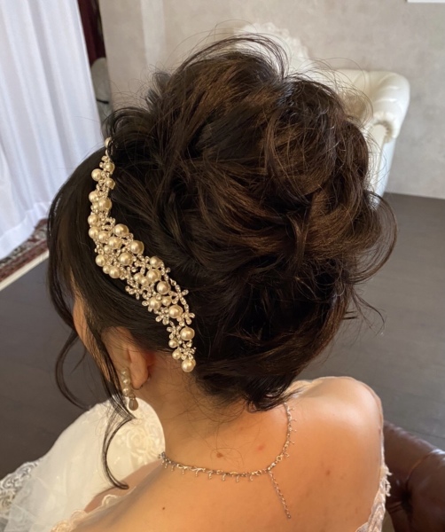 洋装ヘアスタイル