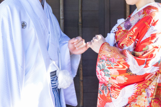 セットプランで洋装和装、両方撮影出来る！