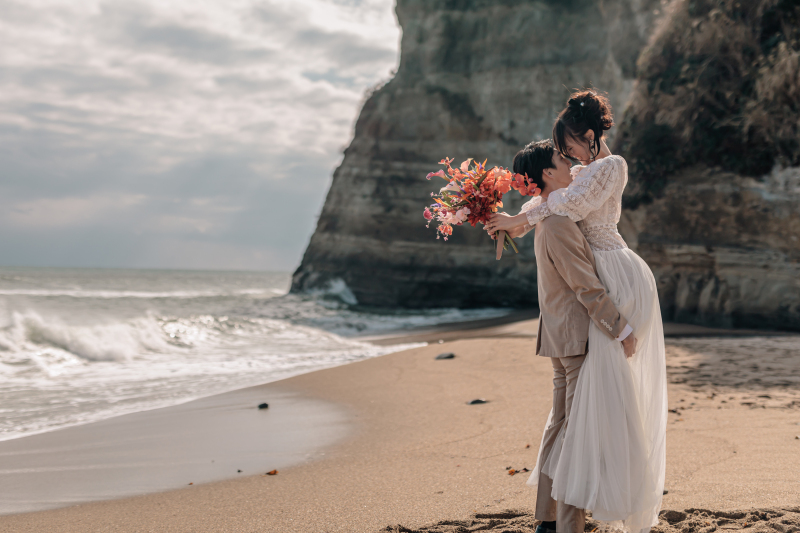 千葉の海でナチュラルフォト