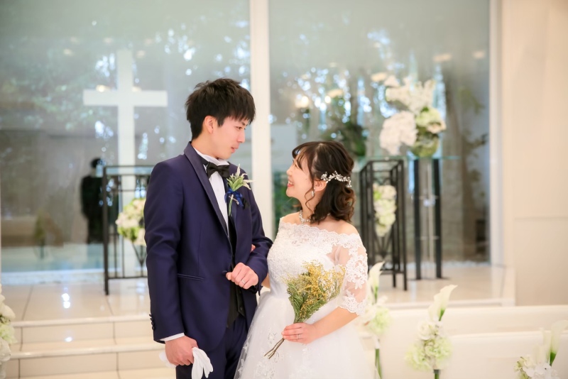 チャペルで、、