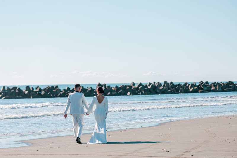 砂浜が綺麗な海