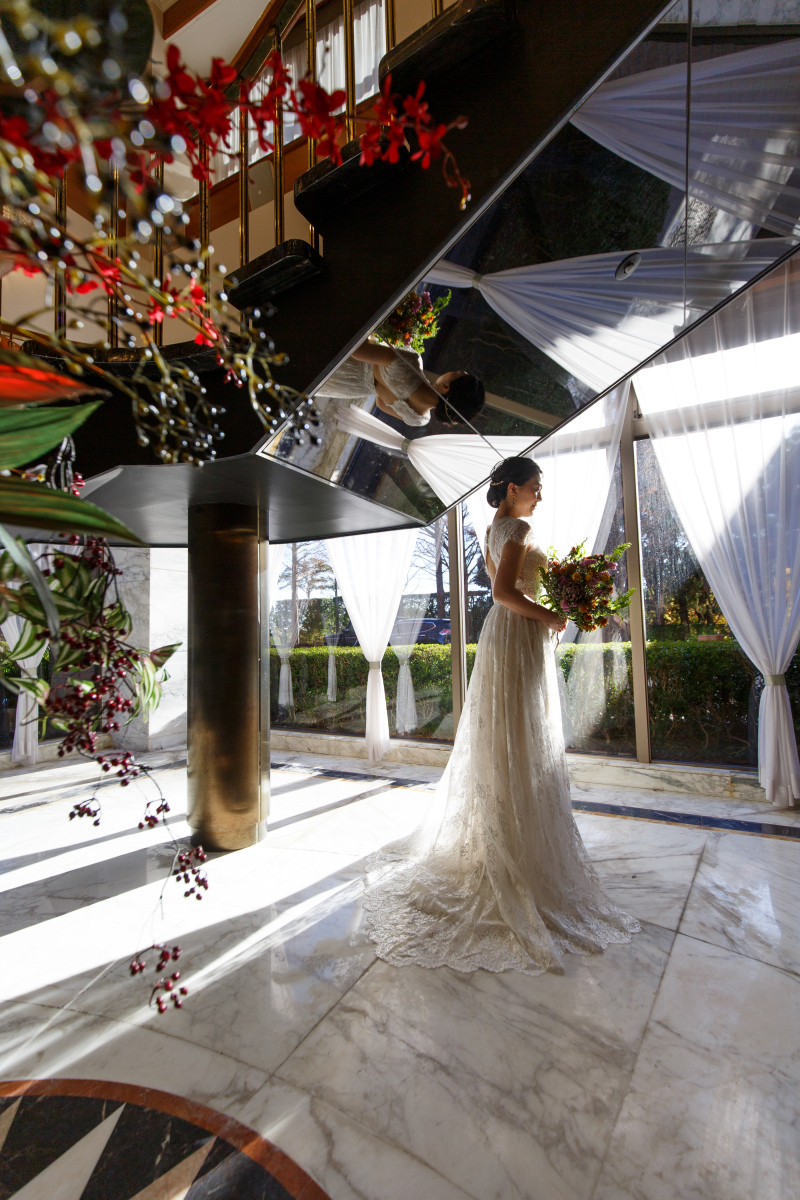 室内でも撮影スポット多数