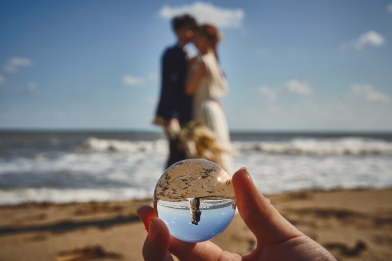 最後に水晶でこだわりの1枚