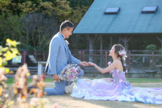 思い入れのあるドレスだからロケーションにもこだわりを