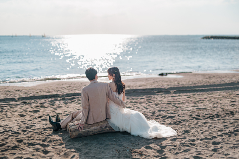 綺麗な陽の洋装ロケーション