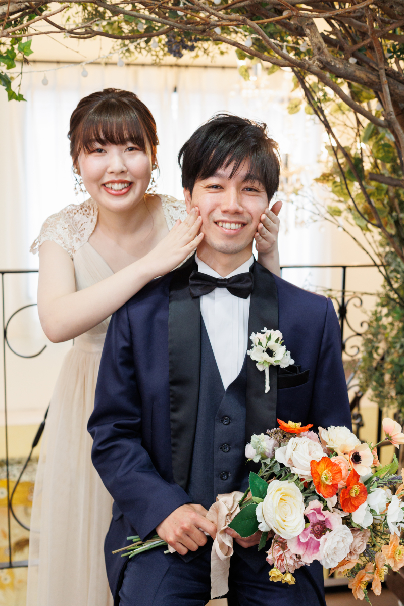 ほっぺを、、、