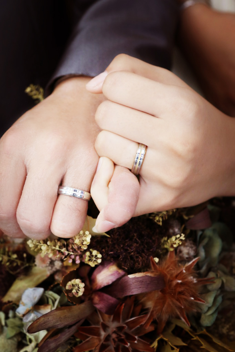 指輪の写真も♡