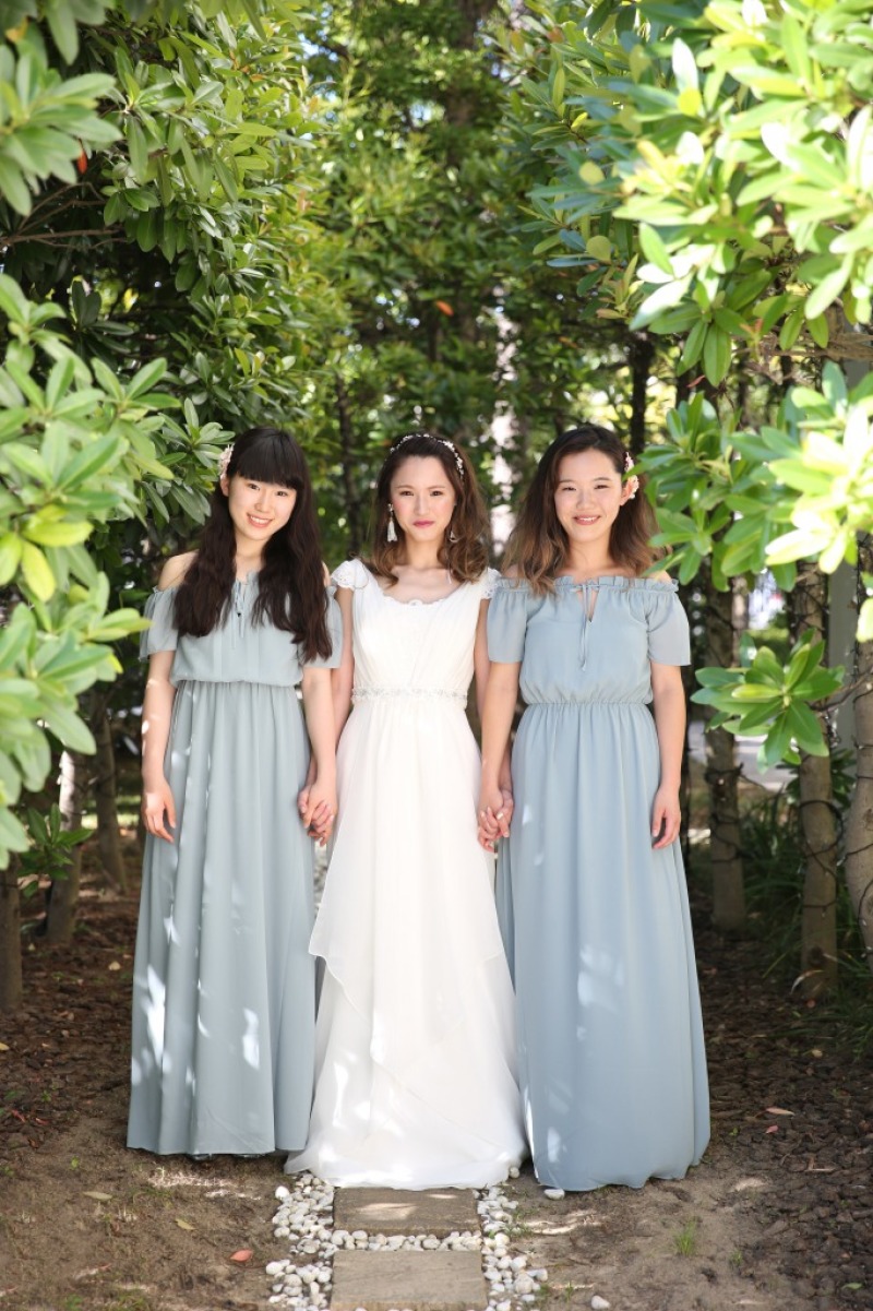 三姉妹ブライズメイド