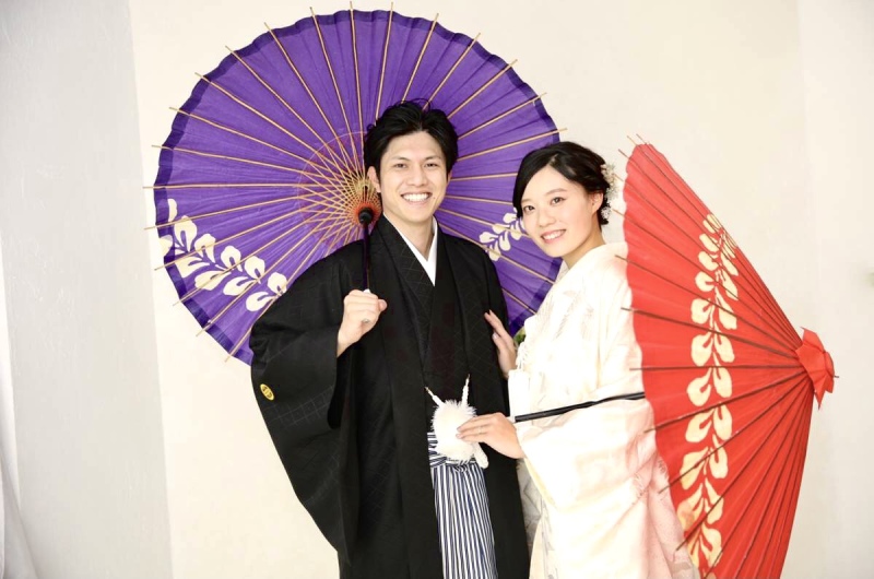 和装ならではのかっこいいお写真も