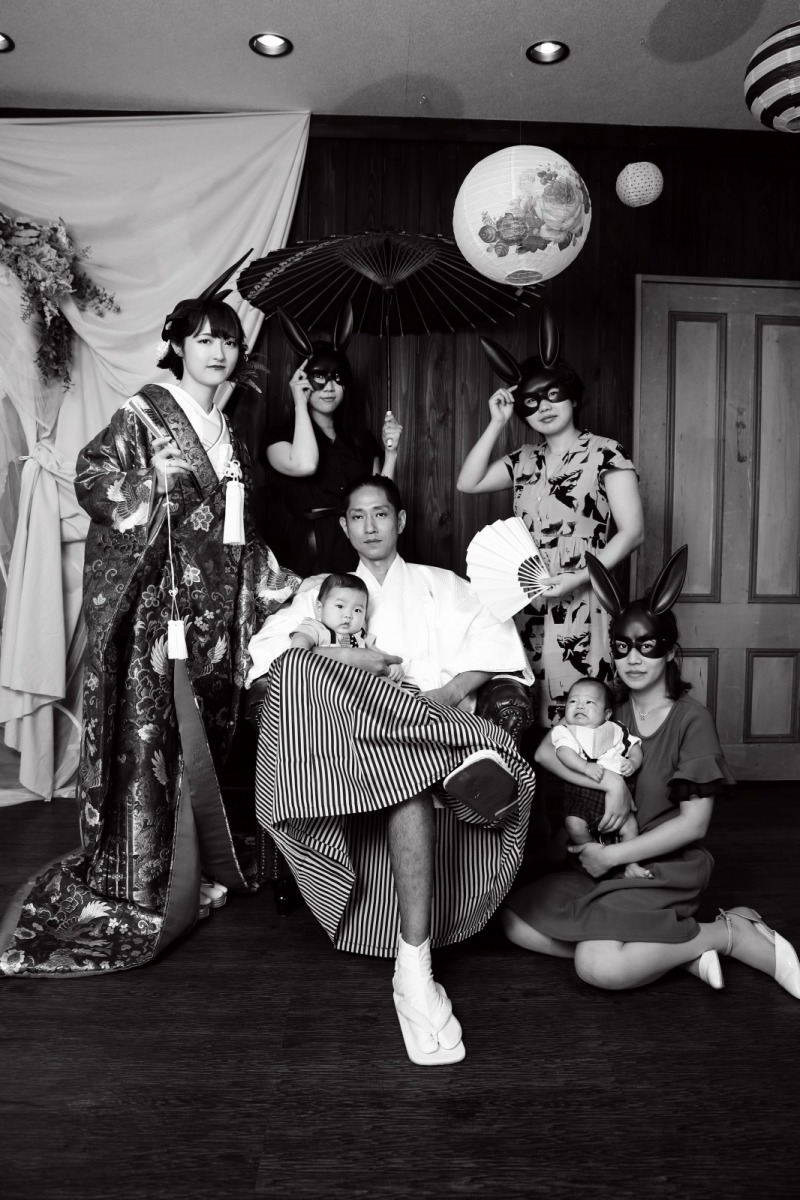 希望のポーズで