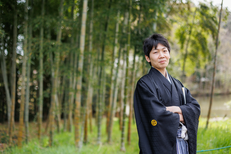 新郎様のソロショット