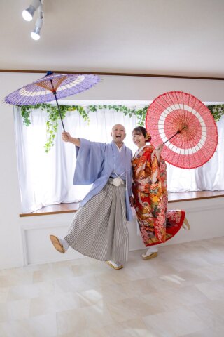 お二人らしい笑顔溢れるウェディングフォト