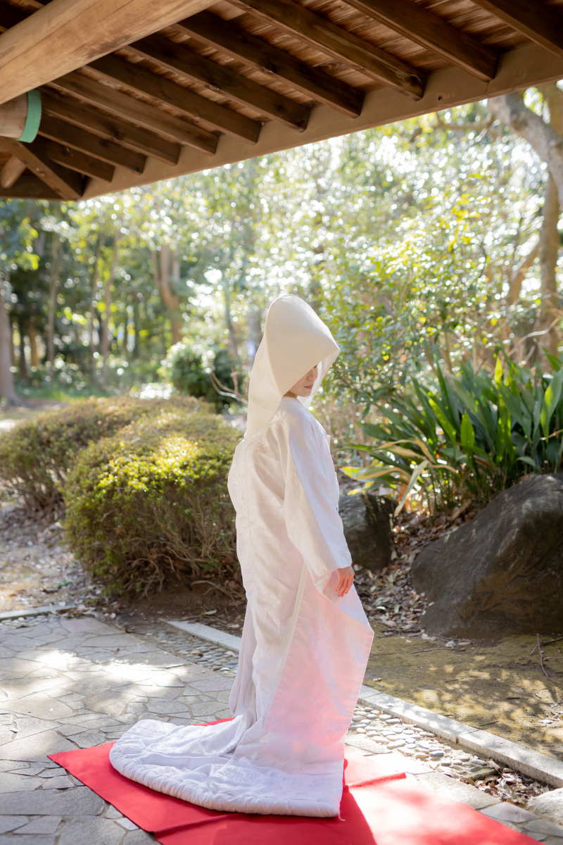 白に包まれた新婦様