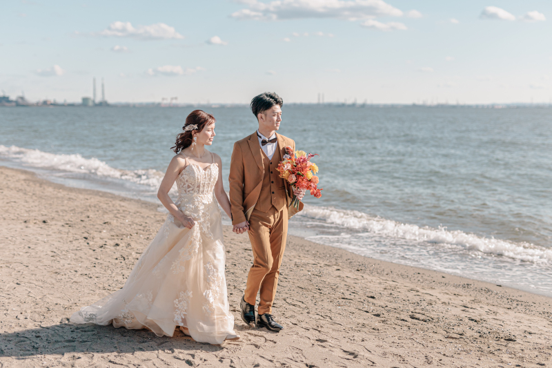 海辺でお散歩♪