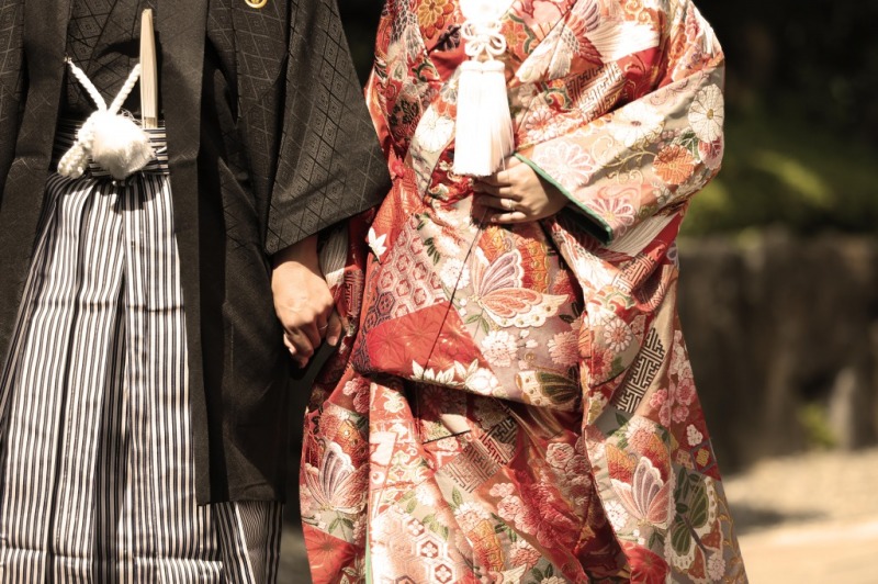 庭園をお散歩しながら