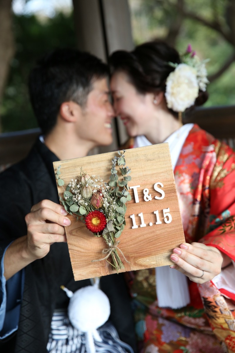 手作りの小物で