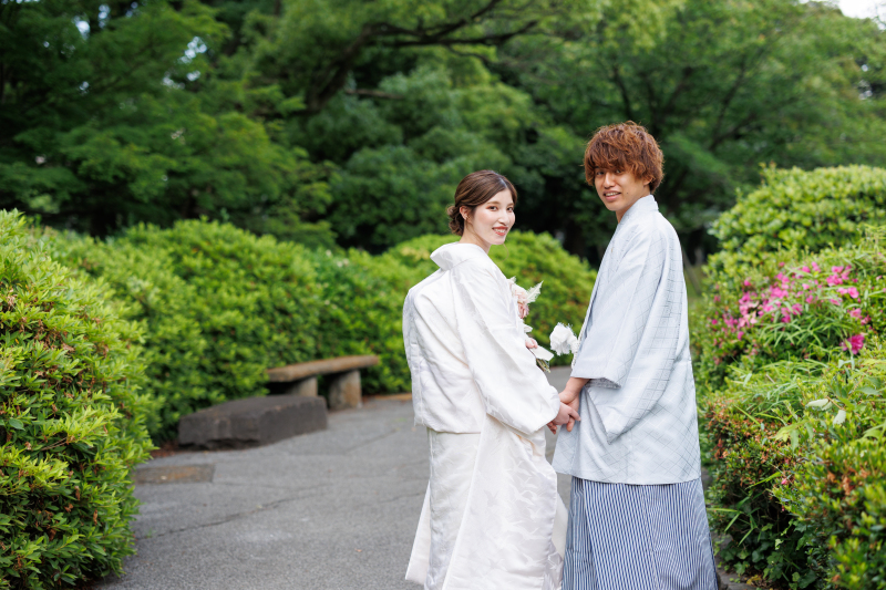 和装撮影スタート!